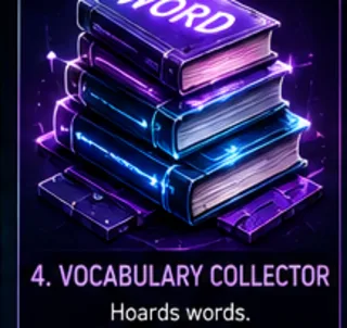 Vocabulary Collector badge