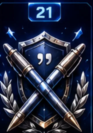 Comma Mercenary badge