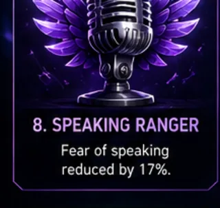 Speaking Ranger badge